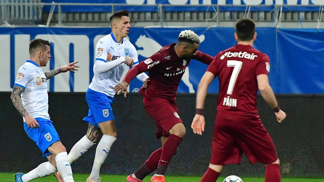 Control anti-doping la Universitatea Craiova - CFR Cluj! Ce jucători au fost testați