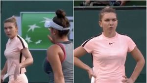 Gest urât făcut de o tânără de 19 ani față de Halep! Cum a reacționat Simona, vizibil deranjată | VIDEO