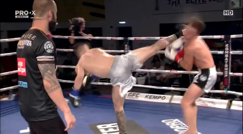 Moment uluitor în gala Golden Fighter! KO brutal în urma căruia medicii au trebuit să intervină | VIDEO