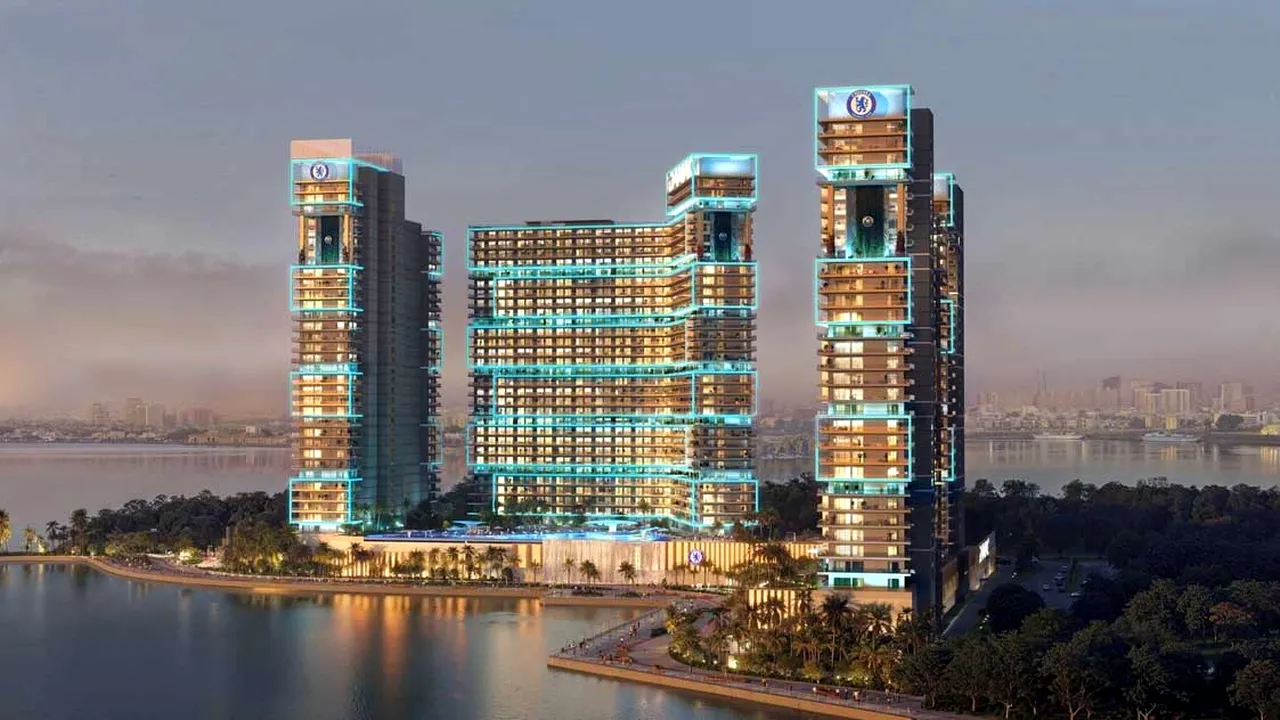 Noua fiță din Dubai pentru milionari! Așa va arăta primul complex rezidențial al unei echipe de fotbal: 1.400 de apartamente cu vedere la mare și prețuri de la 522.000 de euro