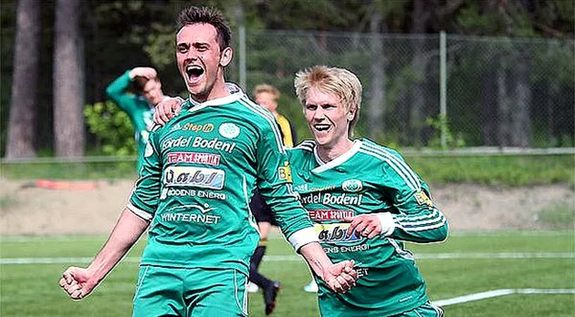 Un campion al Sălajului este singurul** fotbalist român ce joacă în Suedia!