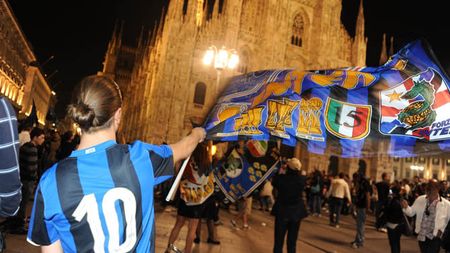 FOTO și VIDEO** Finală după 38 de ani! Cum au sărbătorit interiștii în Barcelona