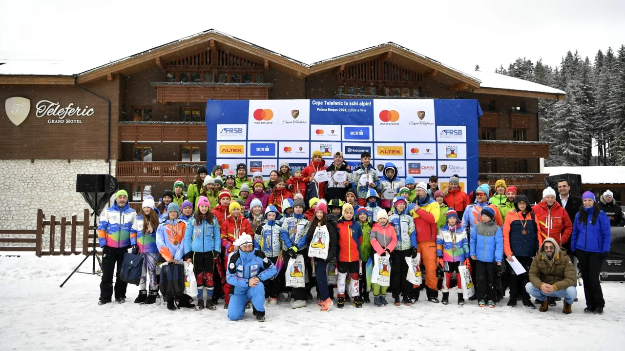 Cupa Teleferic la schi alpin și-a anunțat câștigătorii! Rezultate remarcabile