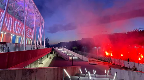 Sărbătoare în Ghencea! Imagini spectaculoase de la Stadionul Steaua: fanii au retrăit apogelul fotbalului românesc și au aprins torțe! Ce s-a întâmplat pe noua arenă | FOTO & VIDEO