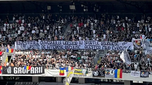 Ce riscă U Cluj după scandările xenofobe din meciul cu Sepsi. Bannerele afișate pe stadion pot atrage sancțiuni drastice
