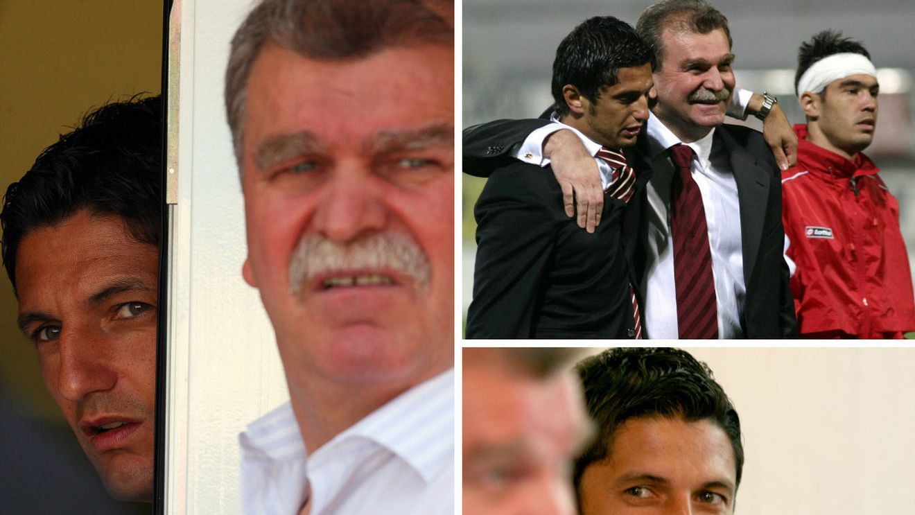 Rivali doar 90 de minute: 10 momente care i-au apropiat pe Lucescu jr. și Dinu Gheorghe