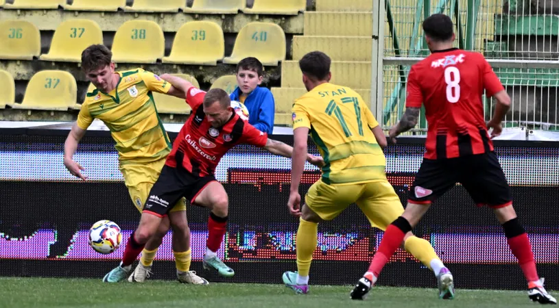 CS Mioveni și FK Miercurea Ciuc cunosc pozițiile din play-out-ul SuperLigii pe care le vor întâlni în barajele de promovare. Cum arată clasamentul final al play-off-ului Ligii 2