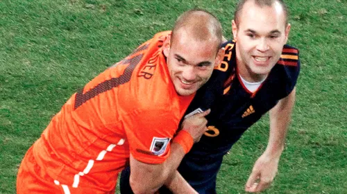 Iniesta sau Sneijder?** Nominalizările la „Balonul de Aur”