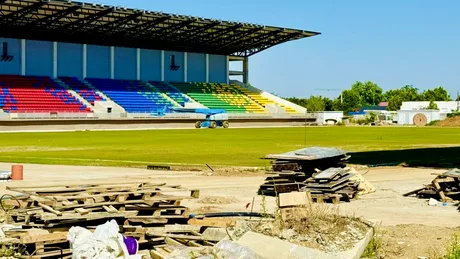 Stadionul Municipal Alexandria, tot mai aproape de momentul în care va fi inaugurat. Arena trebuia să fie gata de mulți ani