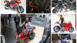 SPECIAL | Fotoreportaj de la EICMA 2014, salonul în care au fost prezentate cele mai noi motociclete. De la premiera mondială BMW S1000 XR la "avionul" Kawasaki H2