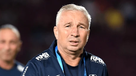 Teoria halucinantă cu care Dan Petrescu a venit după înfrângerea cu U Cluj. În trecut, obișnuia să dea vina pe arbitraj