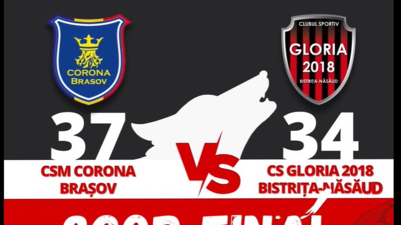 Surpriză de proporții în Liga Florilor! Gloria Bistrița a încasat 37 de goluri pe terenul Coronei Brașov, echipă care luptă pentru evitarea retrogradării! Cum a fost posibil un asemenea rezultat