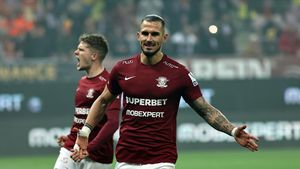 Cum va sărbători Marko Dugandzic hattrick-ul reușit în Rapid - Sepsi: „Poate mergem să bem ceva!”. Ce spune croatul despre Dan Petrescu, antrenorul care nu l-a mai dorit la CFR Cluj