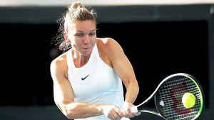 Simona Halep - Jennifer Brady, turul 1 Australian Open. 7-6, 6-1 "Simo" a debutat în forță și-n setul doi și-a spulberat adversara