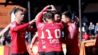 CSC Șelimbăr a câștigat la Reșița și depinde de ea să se salveze de la retrogradare. Eugen Beza jubilează: ”Am fost morți și am înviat! Câţiva din staff, mai nebuni, am crezut”