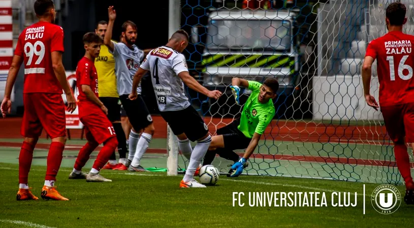 Golan a marcat două goluri pentru ”U” Cluj, la o zi după ce a semnat. Ardelenii au câștigat cu 6-2 partida amicală cu SCM Zalău