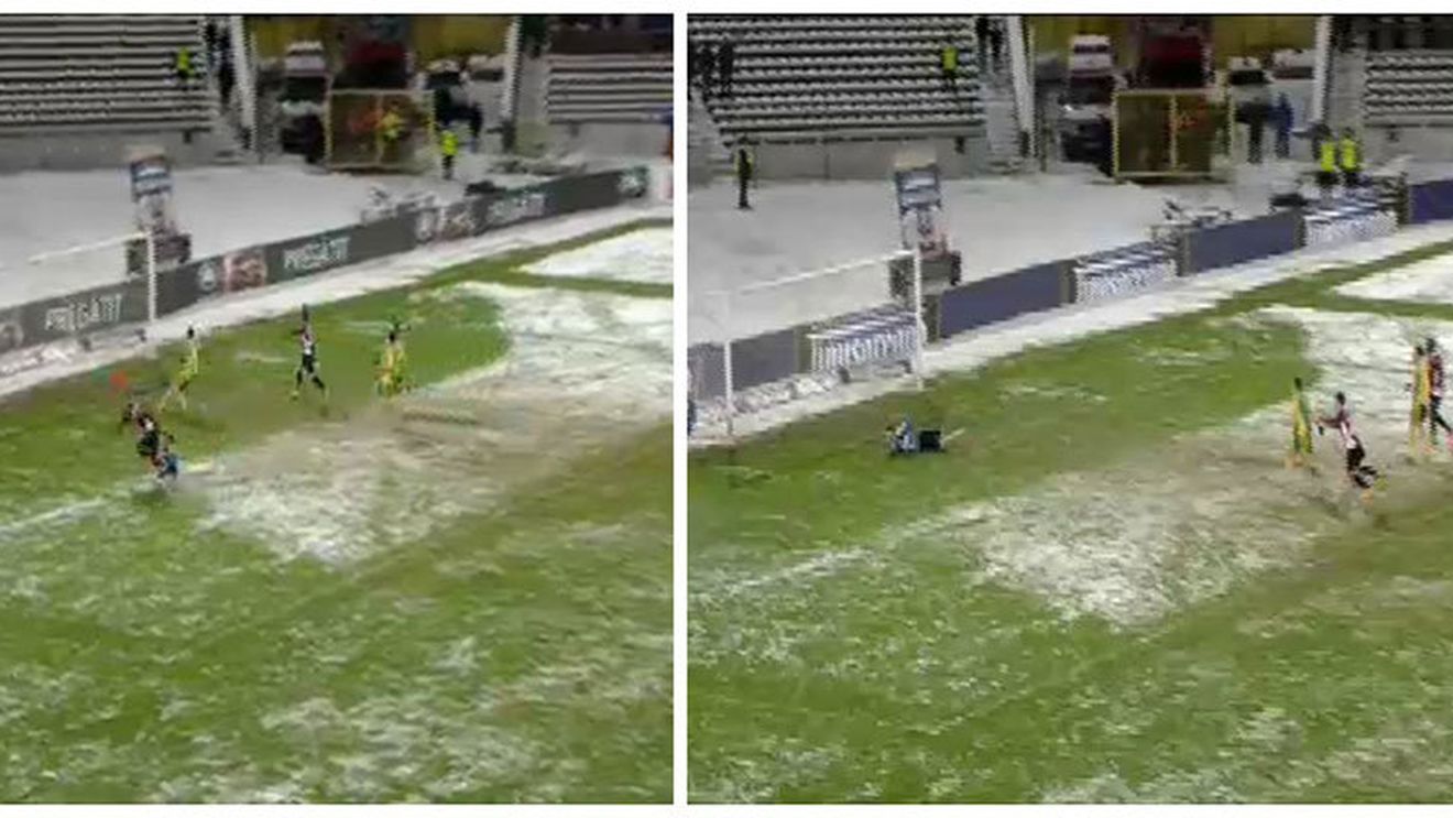 CFR Cluj se califică în semifinale după un meci incredibil: ardelenii au marcat golul 3 la finele unei faze rar întâlnite în fotbal. Clujenii au uitat de fair-play. "Asta e lipsă de caracter"