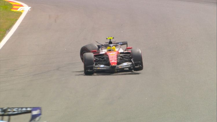 Hamilton a făcut praf maşina Ferrari în antrenamentele de la MP de Formula 1 al Belgiei