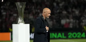 Vincenzo Italiano, extrem de dezamăgit după Olympiacos – Fiorentina 1-0. Italienii pierd a doua finală europeană consecutivă