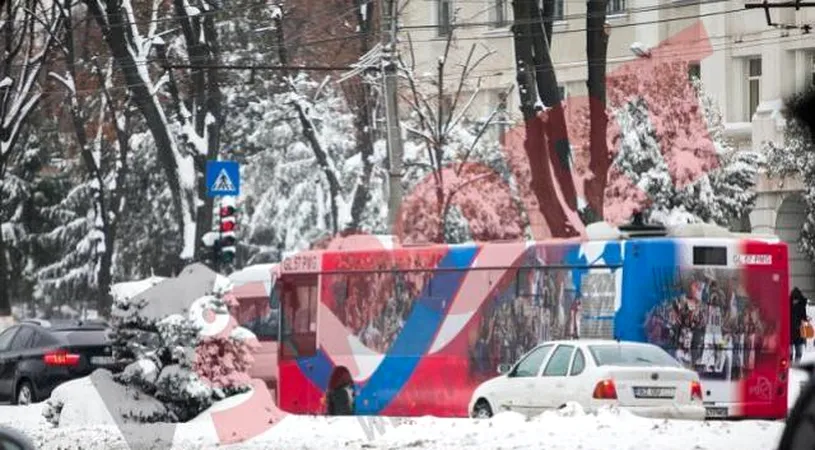 Pasiune de primar:** Marius Stan a decorat autobuzele din Galați în culorile Oțelului 