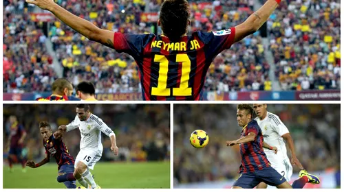 Poate și în Europa! Neymar, eroul primului „Clasic” din carieră! Real Madrid a cerut două penalty-uri