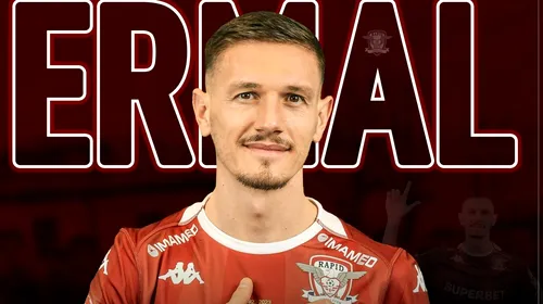 <i class='ep-highlight'>Rapid</i> a confirmat oficial transferul lui Ermal Krasniqi, anunțat în exclusivitate de ProSport! Prima reacție a fotbalistului pe care Dan Șucu i l-a „suflat” lui Gigi Becali