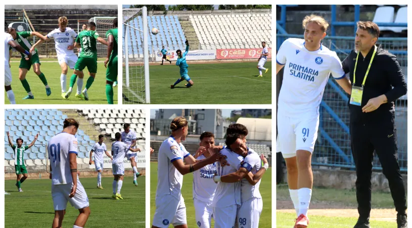 CSM Slatina a rezolvat rapid meciul cu Concordia și și-a asigurat locul 1 în Grupa B a play-out-ului Ligii 2. Claudiu Niculescu: ”Ne dă speranţe pentru ceea ce avem de făcut în sezonul viitor”