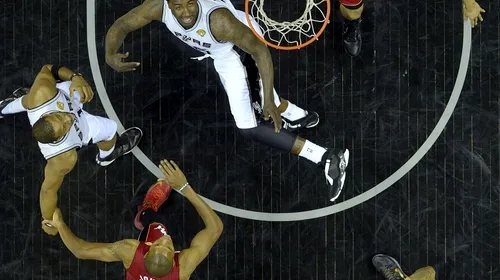 Eră glaciară! Heat, înfrângere istorică în al treilea meci al finalei NBA cu Spurs