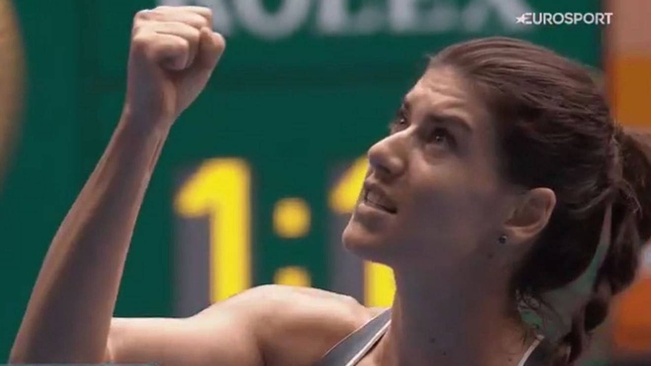 Sorana Cîrstea a părăsit cu scandal Australian Open 2021! S-a certat cu arbitrul și a făcut un gest controversat: „Oare vrea să îl bată?" | VIDEO