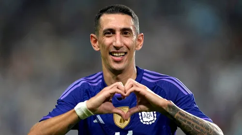 Argentina le dă speranțe fanilor înainte de Campionatul Mondial din Qatar! Angel Di Maria, în mare formă | VIDEO