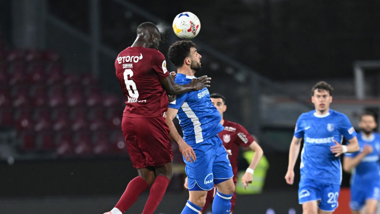 CFR Cluj - Farul Constanța 4-1, în semifinalele Cupei României. Echipa lui Dan Petrescu va lupta pentru trofeu cu FC Hermannstadt