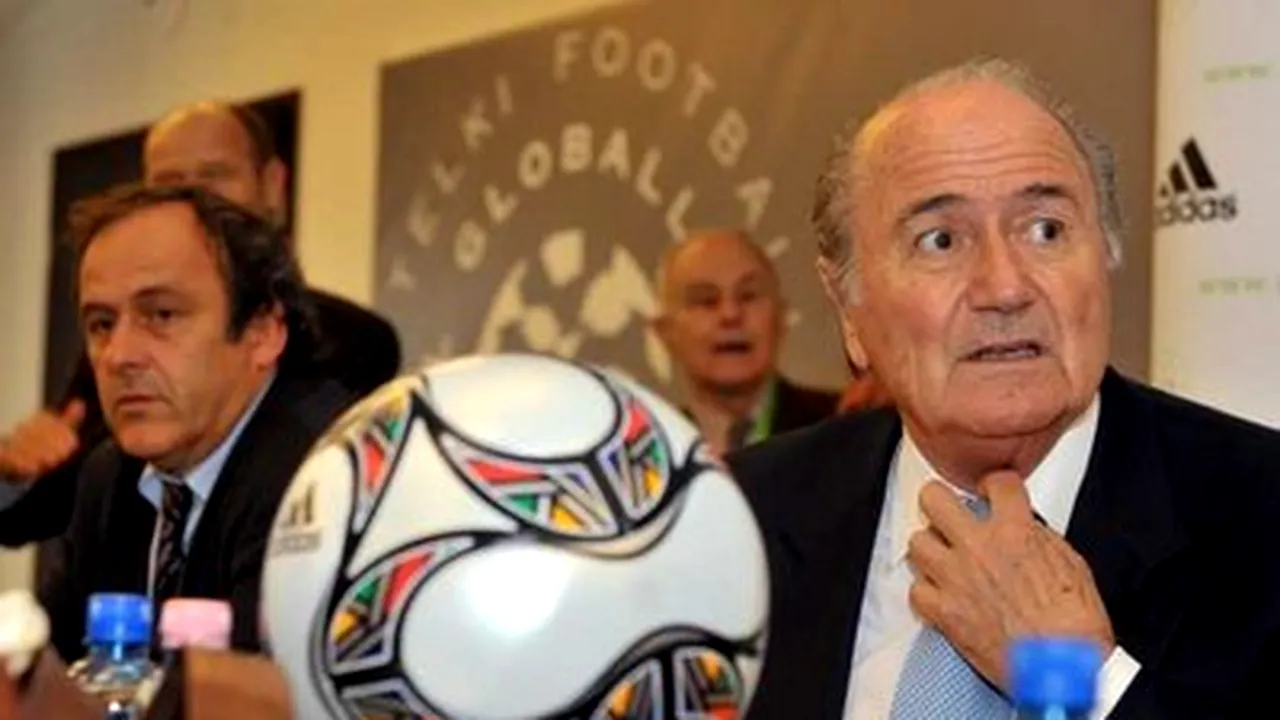 Platini râvnește la postul lui Blatter:** 