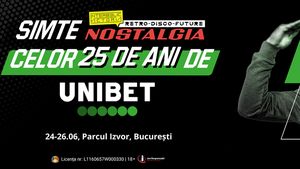 Unibet, partener oficial al Festivalului Nostalgia din București, 24 – 26 iunie 2022