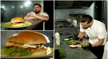 Cât costă burgerul Dubai în restaurante. Preparatul de lux cu fistic şi cataif, noul trend