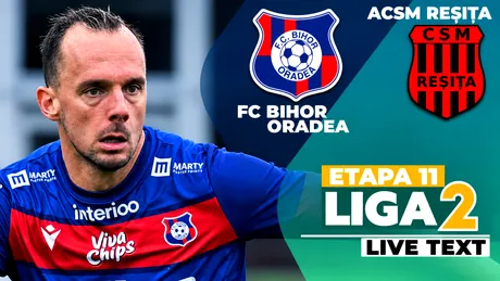 FC Bihor câștigă fără emoții cu ACSM Reșița, dar deschiderea de scor a venit în urma unui offside nesemnalizat. Trei puncte mari pentru elevii lui Erik Lincar