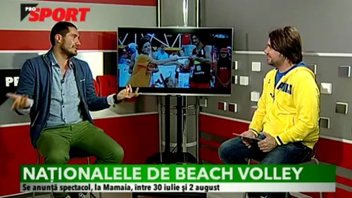 VIDEO Fenomenul volei pe plajă. Cristian Brînză a fost invitatul lui Andru Nenciu la ProSport Raport