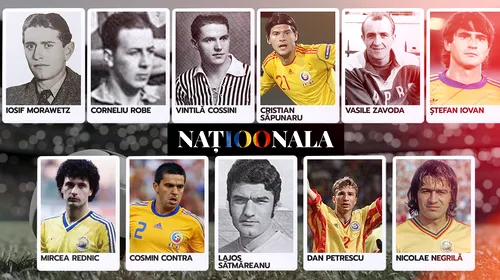 Fundașii dreapta din „Naționala 100”. Lista celor 11 din care poți alege preferatul tău în echipa secolului | VIDEO