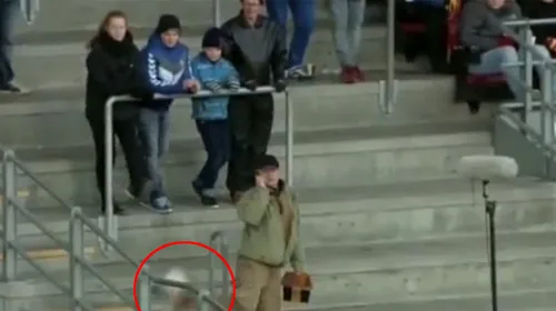 VIDEO FAIL – A încercat o execuție spectaculoasă și a stârnit amuzamentul întregului stadion