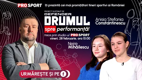 Emisiunea „Drumul spre performanță”, vineri, 28 februarie, la ora 15.00. Cine sunt marile speranțe din baschetul juvenil