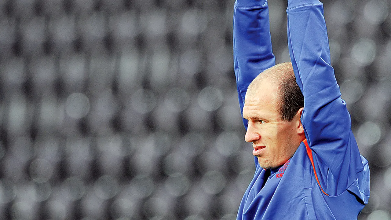 Robben revine cu România
