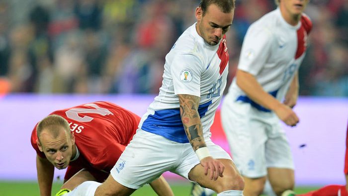 Reacția oficială a Galatei, după ce turcii au anunțat că se va despărți de Sneijder pentru golul din preliminarii