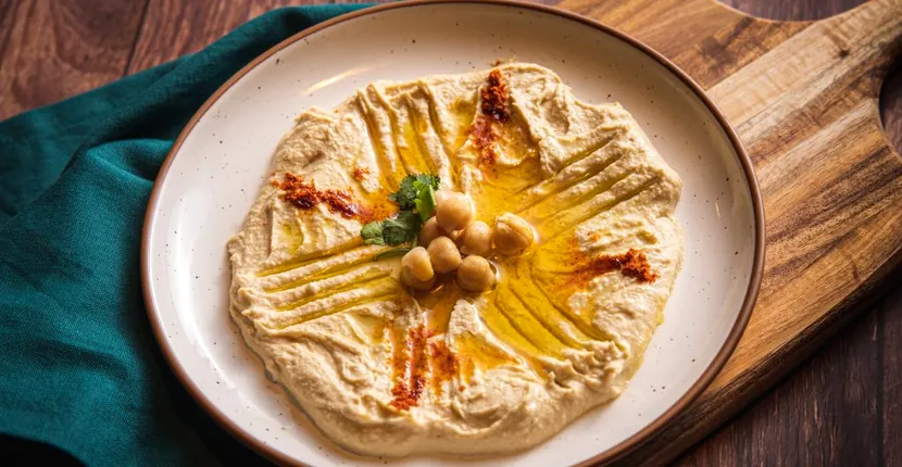 Rețetă de post. Humus aromat cu chimen