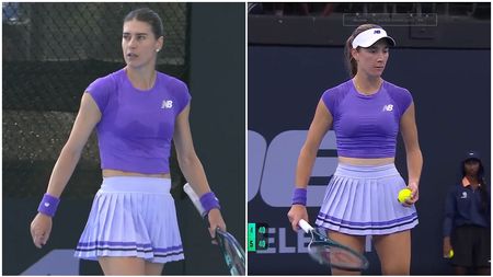 Revelația tenisului din SUA i-a surprins pe fani după ce a apărut pe teren îmbrăcată la fel ca Sorana Cîrstea, la Brisbane: „Face furori!” FOTO