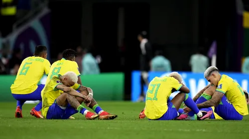 Brazilia, distrusă după ce a ratat calificarea în semifinalele Campionatului Mondial. „O palmă pentru bătaia aia de joc! Fiți șmecheri, dansați, Tite lua palme în cap!”