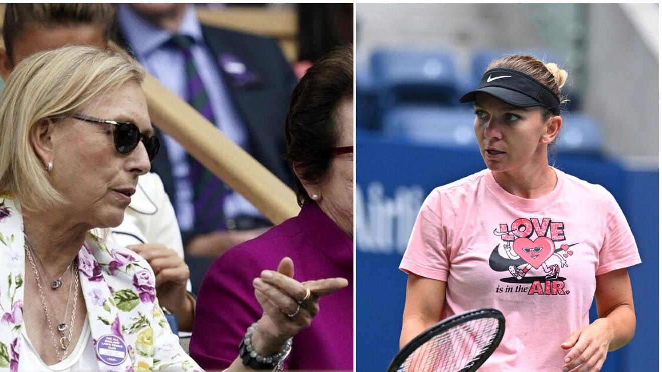 Martina Navratilova, reacție fără precedent în cazul de dopaj al Simonei Halep! Ce spune despre suspendarea primită de româncă