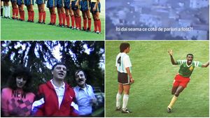 Paria Generația de Aur la Mondialul din 1990? Dialogul misterios rămas pe o înregistrare uitată în arhiva TVR deschide un subiect tabu. Cornel Dinu, despre impresarul care le schimba valută "tricolorilor": "Da, știa tot cu pariurile!"