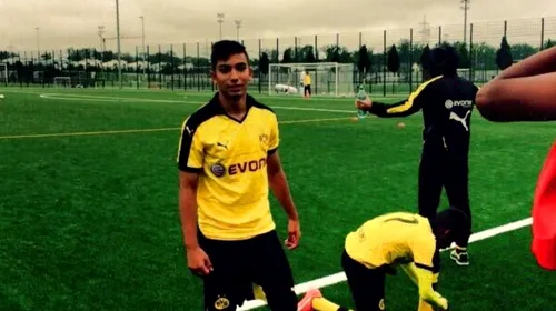 Gol pentru Borussia! La doar 14 ani, Iulian Ilie începe ascensiunea la Dortmund: a marcat în meciul cu Hamburg U15