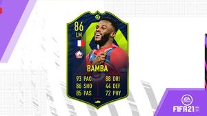 Jonathan Bamba este jucătorul lunii din eLigue One! Ce atribute a primit mijlocașul din partea Electronic Arts