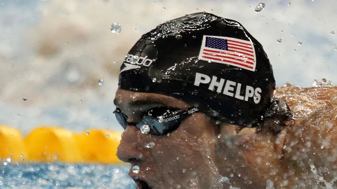 Michael Phelps și-a păstrat titlul mondial la 100 metri fluture