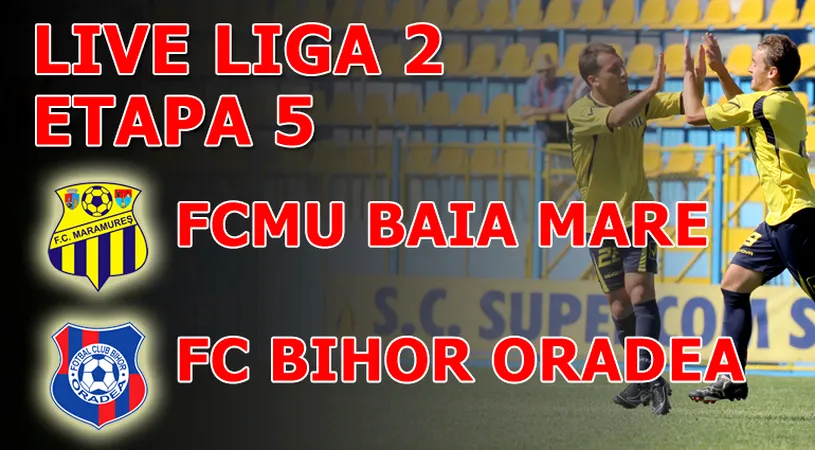 Sorian de trei puncte** FCMU Baia Mare - FC Bihor 0-1